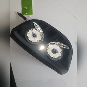 Kate Spade Black Cosmetic Bag